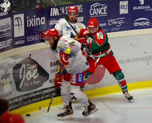 Photo hockey Ligue Magnus - Ligue Magnus : 11ème journée : Anglet vs Grenoble  - Grenoble s
