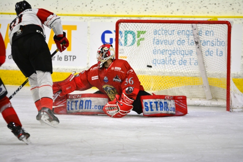 Photo hockey Ligue Magnus - Ligue Magnus : 11ème journée : Chamonix  vs Nice - LM : Non sans suspense…