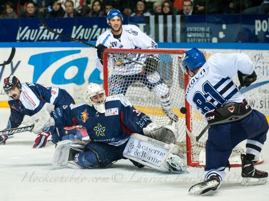 Photo hockey Ligue Magnus - Ligue Magnus : 11ème journée : Grenoble  vs Brest  - Mi-figue, mi-raison