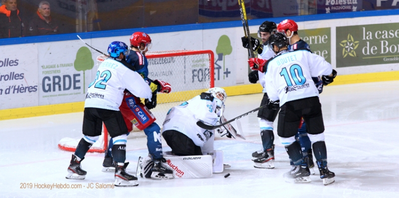 Photo hockey Ligue Magnus - Ligue Magnus : 11ème journée : Grenoble  vs Gap  - Grenoble - Gap: 