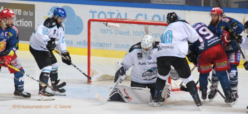 Photo hockey Ligue Magnus - Ligue Magnus : 11ème journée : Grenoble  vs Gap  - Grenoble - Gap: 