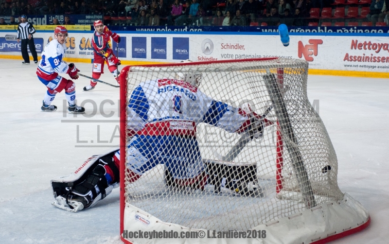 Photo hockey Ligue Magnus - Ligue Magnus : 11ème journée : Grenoble  vs Lyon - Tout en power play ! 