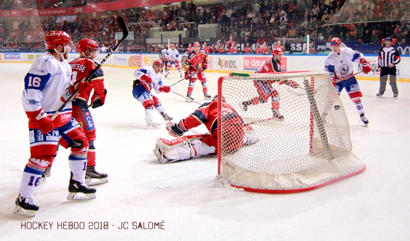 Photo hockey Ligue Magnus - Ligue Magnus : 11ème journée : Grenoble  vs Lyon - Tout en power play ! 