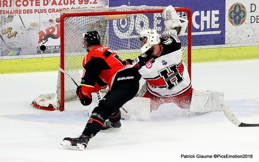 Photo hockey Ligue Magnus - Ligue Magnus : 11ème journée : Nice vs Anglet - Nice s