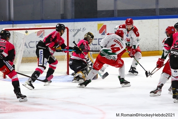 Photo hockey Ligue Magnus - Ligue Magnus : 11ème journée : Rouen vs Cergy-Pontoise - Les Dragons de Rouen confirment