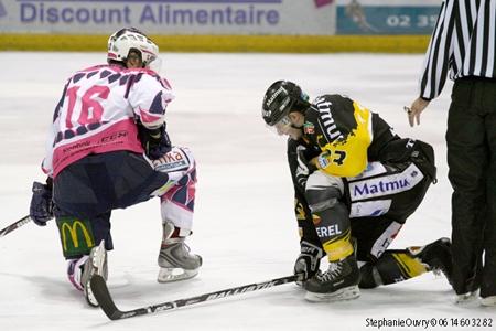Photo hockey Ligue Magnus - Ligue Magnus : 11ème journée : Rouen vs Epinal  - Une victoire plus dure que prévue