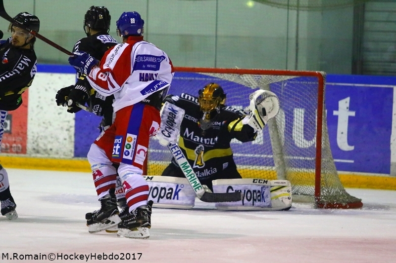 Photo hockey Ligue Magnus - Ligue Magnus : 11ème journée : Rouen vs Mulhouse - Les Dragons contrôlent