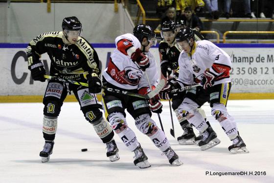 Photo hockey Ligue Magnus - Ligue Magnus : 11ème journée : Rouen vs Nice - LM : Rouen difficilement