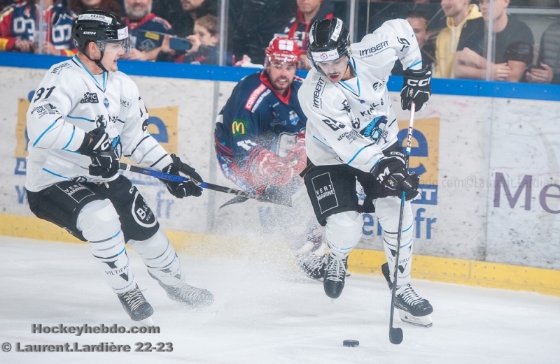Photo hockey Ligue Magnus - Ligue Magnus : 11ème journée : Grenoble  vs Marseille - Une belle première des marseillais à Pole Sud