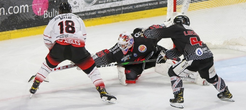 Photo hockey Ligue Magnus - Ligue Magnus : 12ème journée : Amiens  vs Nice - Amiens : l’essentiel sans la manière