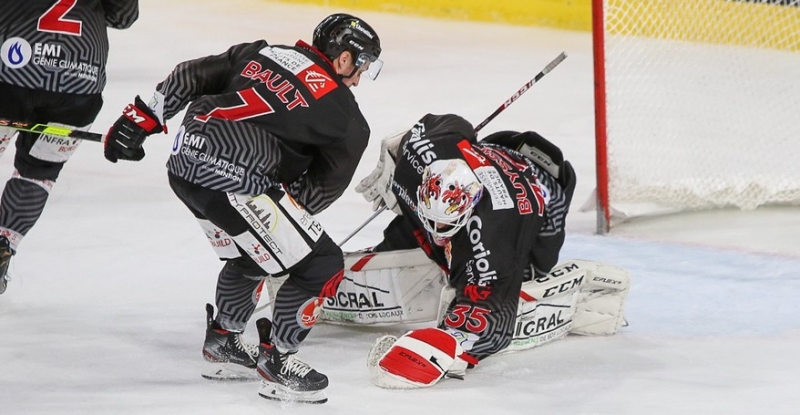 Photo hockey Ligue Magnus - Ligue Magnus : 12ème journée : Amiens  vs Nice - Amiens : l’essentiel sans la manière