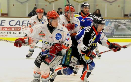 Photo hockey Ligue Magnus - Ligue Magnus : 12ème journée : Caen  vs Mont-Blanc - Avalanche de buts sur le Mont Blanc…