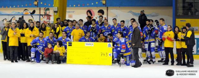 Photo hockey Ligue Magnus - Ligue Magnus : 12ème journée : Dijon  vs Brest  - Eclaircies avec passages nuageux