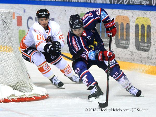 Photo hockey Ligue Magnus - Ligue Magnus : 12ème journée : Grenoble  vs Epinal  - Epinal reste leader de Ligue Magnus