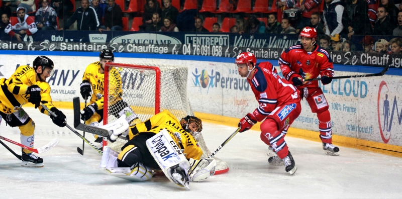 Photo hockey Ligue Magnus - Ligue Magnus : 12ème journée : Grenoble  vs Rouen - Et de 7… meilleure série en cours