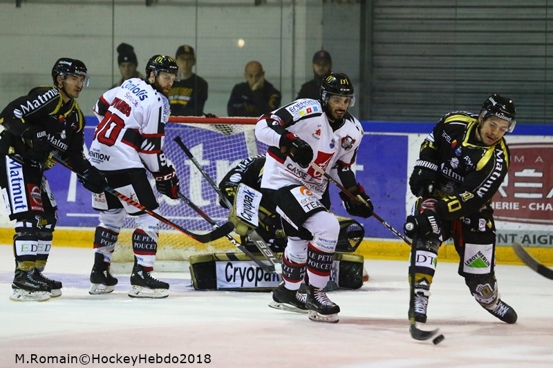 Photo hockey Ligue Magnus - Ligue Magnus : 12ème journée : Rouen vs Amiens  - Rouen emporte le Derby et reste invaincu