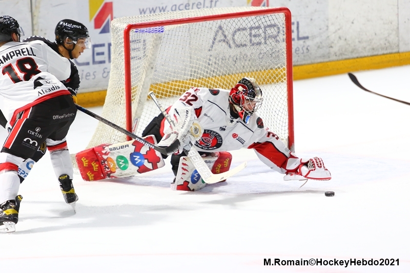 Photo hockey Ligue Magnus - Ligue Magnus : 12ème journée : Rouen vs Mulhouse - LM : Victoire facile pour les dragons