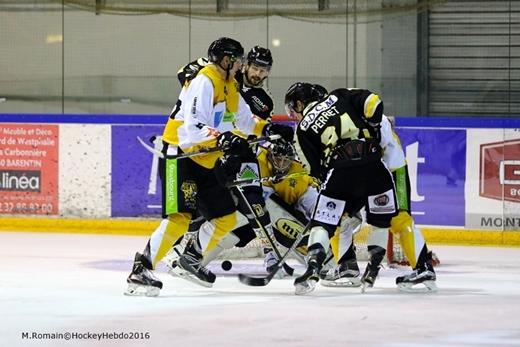 Photo hockey Ligue Magnus - Ligue Magnus : 12ème journée : Rouen vs Strasbourg  - LM : Un reveil tardif
