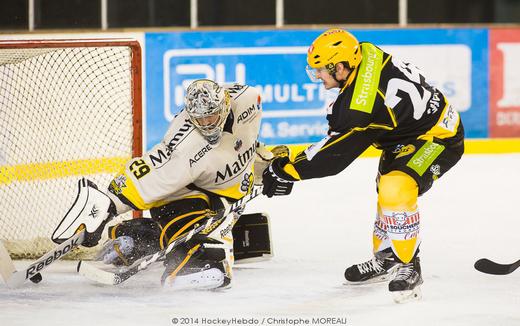 Photo hockey Ligue Magnus - Ligue Magnus : 12ème journée : Strasbourg  vs Rouen - Pas dans le rythme