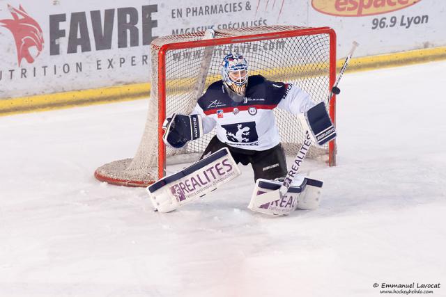 Photo hockey Ligue Magnus - Ligue Magnus : 12ème journée : Lyon vs Angers  - Les Ducs à l\