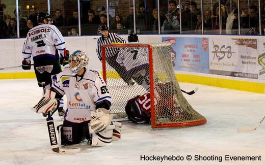Photo hockey Ligue Magnus - Ligue Magnus : 13ème journée  : Angers  vs Caen  - Les Ducs assument leur statut