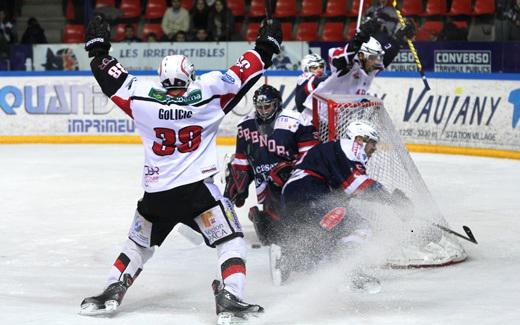 Photo hockey Ligue Magnus - Ligue Magnus : 13ème journée  : Grenoble  vs Briançon  - Grenoble: claque au classement !