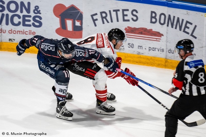 Photo hockey Ligue Magnus - Ligue Magnus : 13ème journée : Angers  vs Nice - Angers poursuit sa série !