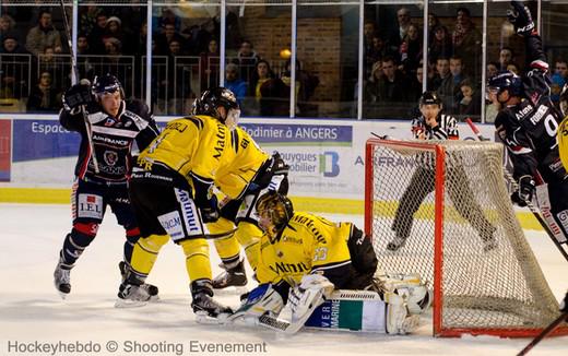 Photo hockey Ligue Magnus - Ligue Magnus : 13ème journée : Angers  vs Rouen - Invincibles Dragons