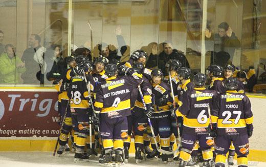 Photo hockey Ligue Magnus - Ligue Magnus : 13ème journée : Chamonix  vs Strasbourg  - Au bout du suspense