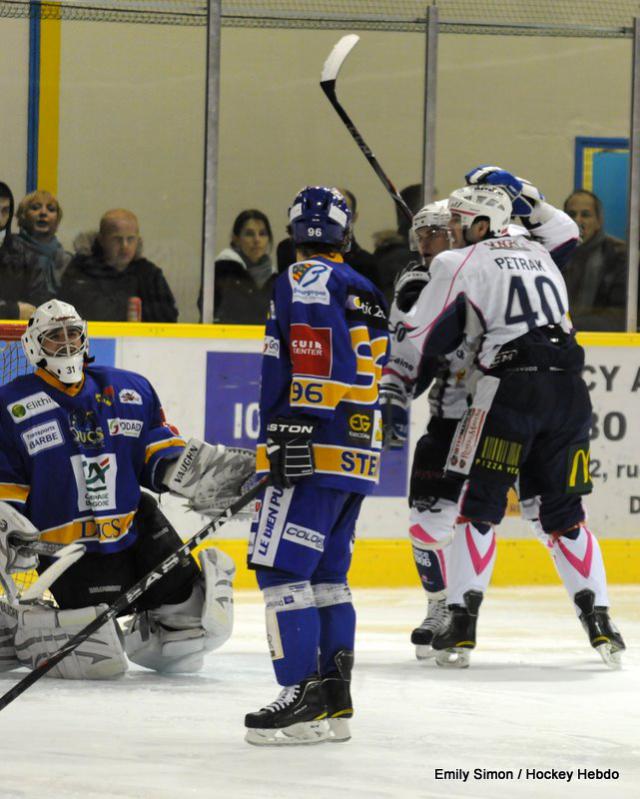 Photo hockey Ligue Magnus - Ligue Magnus : 13ème journée : Dijon  vs Epinal  - Epinal s