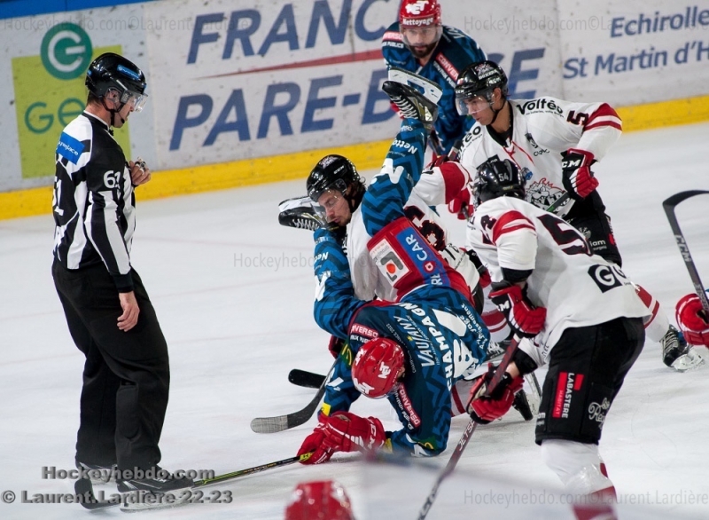 Photo hockey Ligue Magnus - Ligue Magnus : 13ème journée : Grenoble  vs Bordeaux - Grenoble l