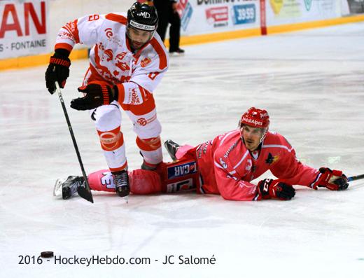 Photo hockey Ligue Magnus - Ligue Magnus : 13ème journée : Grenoble  vs Epinal  - Grenoble domine Epinal sur sa glace +Video