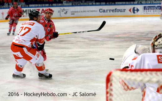 Photo hockey Ligue Magnus - Ligue Magnus : 13ème journée : Grenoble  vs Epinal  - Grenoble domine Epinal sur sa glace +Video