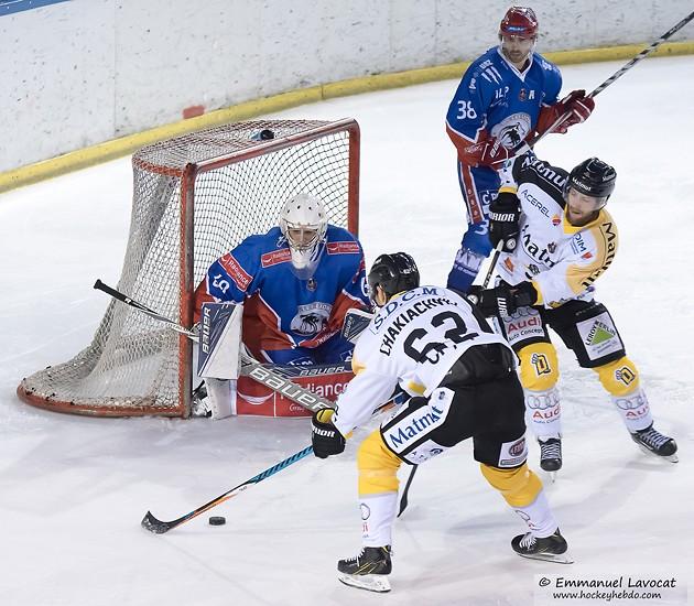 Photo hockey Ligue Magnus - Ligue Magnus : 13ème journée : Lyon vs Rouen - Les Lions à l’arrachée & Video