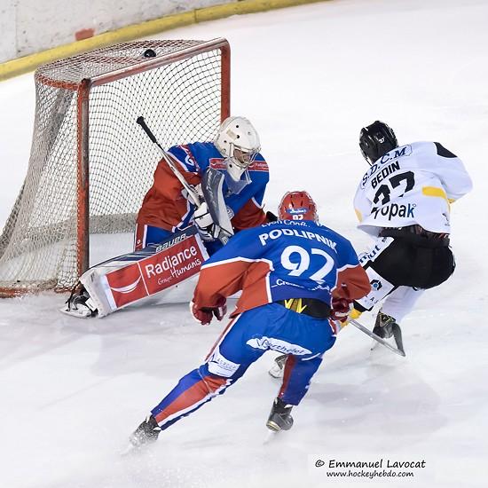 Photo hockey Ligue Magnus - Ligue Magnus : 13ème journée : Lyon vs Rouen - Les Lions à l’arrachée & Video