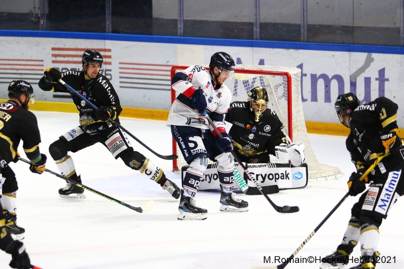 Photo hockey Ligue Magnus - Ligue Magnus : 13ème journée : Rouen vs Angers  - La remontada des Dragons