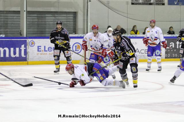 Photo hockey Ligue Magnus - Ligue Magnus : 13ème journée : Rouen vs Lyon - Le retour du Dragon