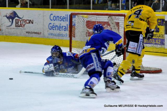 Photo hockey Ligue Magnus - Ligue Magnus : 13ème journée  : Dijon  vs Rouen - Powerplay \"m\