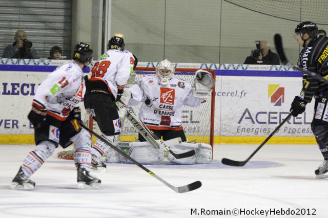 Photo hockey Ligue Magnus - Ligue Magnus : 14ème journée  : Rouen vs Amiens  - Rouen à l