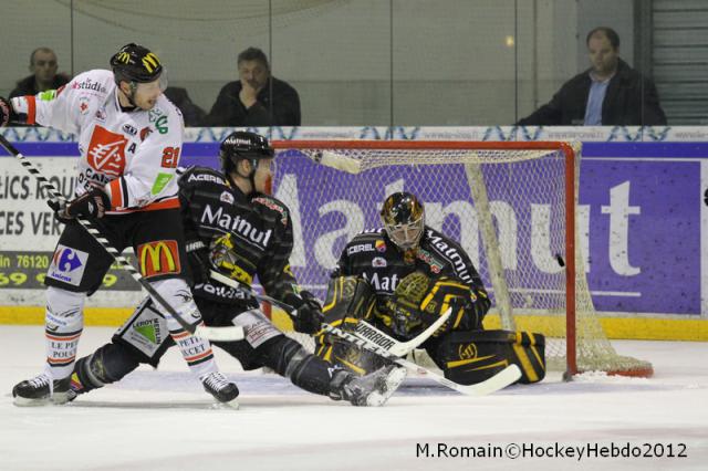 Photo hockey Ligue Magnus - Ligue Magnus : 14ème journée  : Rouen vs Amiens  - Rouen à l