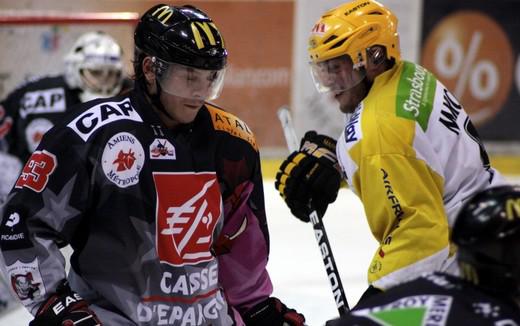 Photo hockey Ligue Magnus - Ligue Magnus : 14ème journée : Amiens  vs Strasbourg  - Laborieux mais victorieux
