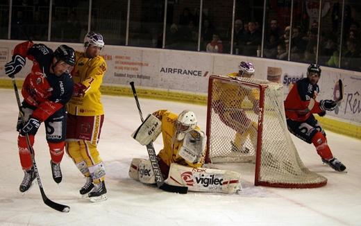 Photo hockey Ligue Magnus - Ligue Magnus : 14ème journée : Angers  vs Dijon  - Les Ducs sont en d