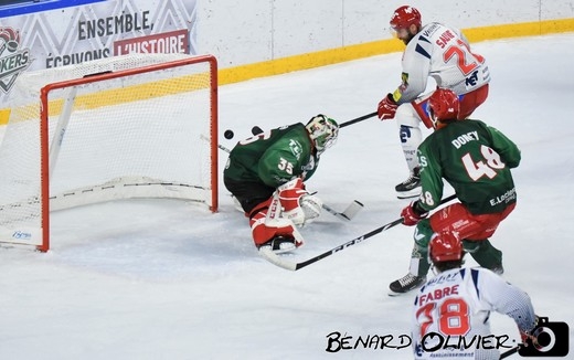 Photo hockey Ligue Magnus - Ligue Magnus : 14ème journée : Cergy-Pontoise vs Grenoble  - LM : Grenoble retourne les Jokers.