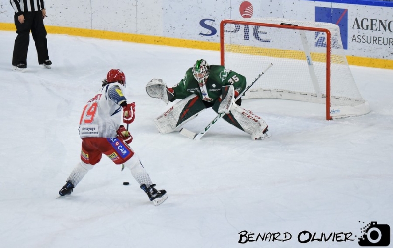 Photo hockey Ligue Magnus - Ligue Magnus : 14ème journée : Cergy-Pontoise vs Grenoble  - LM : Grenoble retourne les Jokers.
