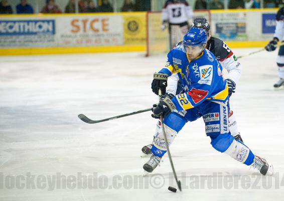 Photo hockey Ligue Magnus - Ligue Magnus : 14ème journée : Dijon  vs Angers  - Les Ducs pas récompensés