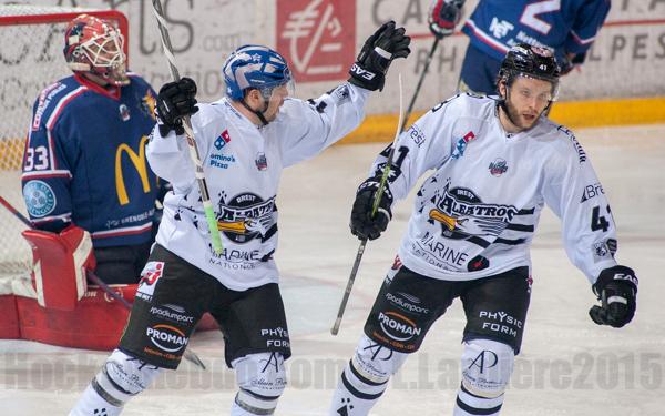 Photo hockey Ligue Magnus - Ligue Magnus : 14ème journée : Grenoble  vs Brest  - L