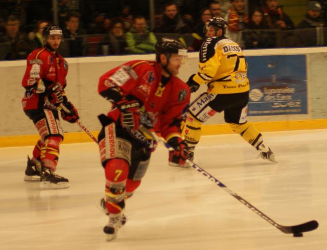Photo hockey Ligue Magnus - Ligue Magnus : 14ème journée : Morzine-Avoriaz vs Rouen - Les dragons d