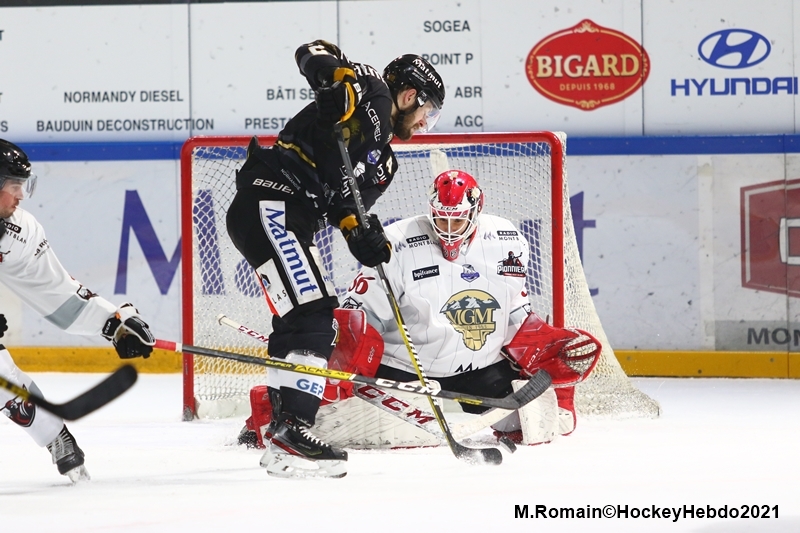 Photo hockey Ligue Magnus - Ligue Magnus : 14ème journée : Rouen vs Chamonix  - LM : Rouen invaincu après 10 matches