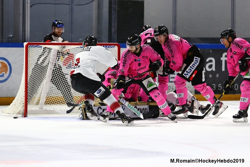 Photo hockey Ligue Magnus - Ligue Magnus : 14ème journée : Rouen vs Chamonix  - LM : Victoire dans la douleur des Dragons