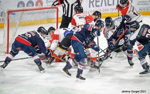 Photo hockey Ligue Magnus - Ligue Magnus : 14ème journée : Angers  vs Nice - Angers s\